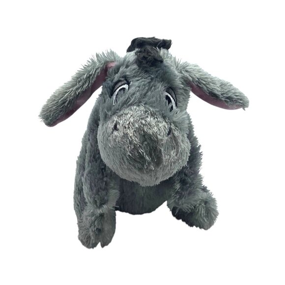 Disney Parks Exclusive Eeyore Plush Stuffed Animal 9" Gray & Pink - Picture 1 of 11